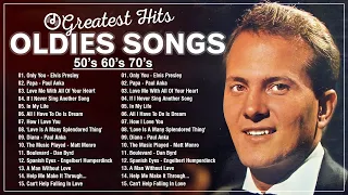 Oldies But Goodies 50s 60s 70s  Pat Boone, Paul Anka, Elvis Presley, Andy Williams, Engelbert