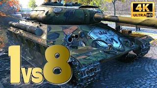 IS-6: Alone versus 8 - World of Tanks