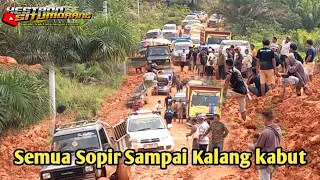 Worst Situation!! The mud is so deep that the driver gets confused