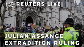 LIVE: WikiLeaks founder Julian Assange extradition ruling