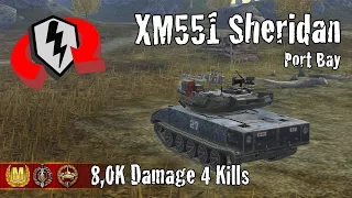 XM551 Sheridan  |  8,0K Damage 4 Kills  |  WoT Blitz Replays