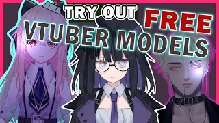 I Tried FREE VTUBER MODELS, They Look Good, But…… #VTUBER #LIVE2D