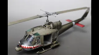 FullBuild Academy 1/35 UH-1C Huey "Frog" Finish