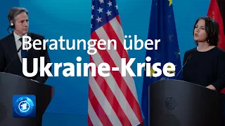 Beratungen über Ukraine-Krise: US-Außenminister Blinken in Berlin