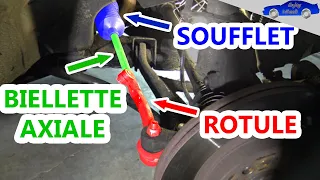 How to TEST and REPLACE STEERING BALL JOINT and STEERING TRACK ROD ?