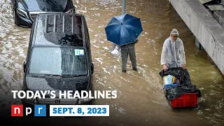 Hong Kong Inundated By Floodwaters From Historic Rainfall | NPR News Now