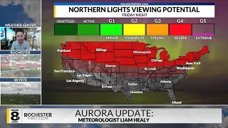 Rochester's Friday Night Aurora Forecast