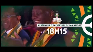Ce samedi 13 janvier 2024, cérémonie d'ouverture de la 34e Coupe d'Afrique des Nations à 18h15