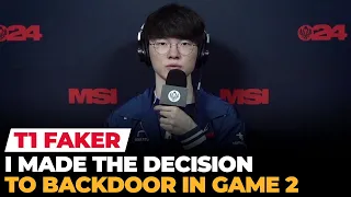 Faker "We learned from our last G2 best-of-five" | T1 vs G2 Press Conference | Ashley Kang