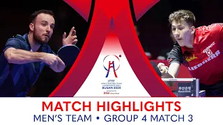 Andreas Levenko (AUT) vs Simon Gauzy (FRA) | MT G4 - Match 3 | #ITTFWorlds2024