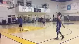 INSANE Stephen Curry Hits 77 3 Pointers in a Row During Practice (94 out of 100)