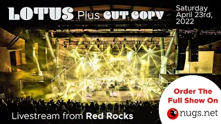 Lotus LIVE from Red Rocks Amphitheatre 4/23/2022 First Song Preview