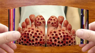 HORROR COOKING - MAKING SEA LAMPREY STEAK | Flip Book | Visual Art