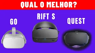 COMPRAR ÓCULOS DE REALIDADE VIRTUAL | QUEST | OCULUS GO | RIFT S | ANALISE EM PORTUGUÊS