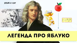 Як Ньютон відкрив закон всесвітнього тяжіння?