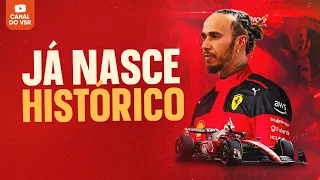 HAMILTON + FERRARI: O MAIOR PILOTO NA MAIOR EQUIPE