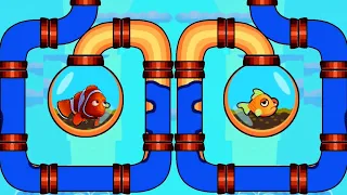 Save the Fish / Pull the Pin Level 521- 540 Android Game - Save Fish Pull the Pin | Mobile Game