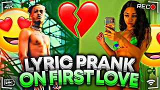 XXXTENTACION “THE REMEDY FOR A BROKEN HEART” LYRIC PRANK ON FIRST LOVE 💔 *GONE WRONG*