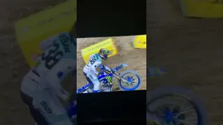 Deegan crashes on whoops