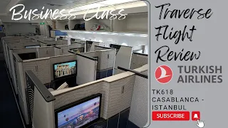 Turkish Airlines Business Class A350 Business Class Review Casablanca - Istanbul