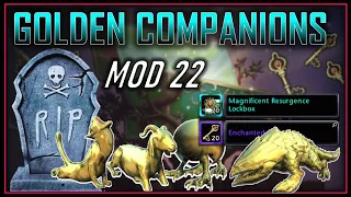 M22 BADLY Effected Golden Companions! MYTHIC Lockbox Worth it? (Cheaper Owlbear Cubs) - Neverwinter