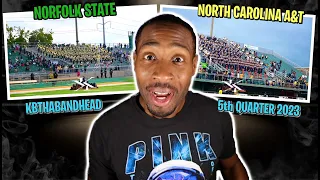 BandHead REACTS to Norfolk State vs North Carolina A&T | 5th Quarter (2023)