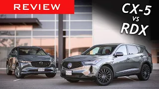 Comparison: 2022 Acura RDX A-Spec vs 2022 Mazda CX-5 Turbo