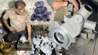 Amazing Process of Making a Tractor Water Body Pump | How to Make Tractor Water Pump