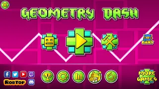 geometry dash but hack and just messing around