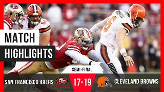 San Francisco 49ers vs. Cleveland Browns 17-19 | Week 6 Game Highlights