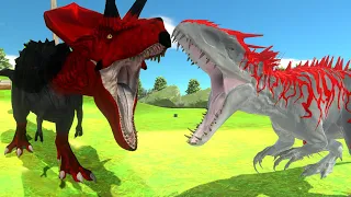 The journey of The Indominus Rex & Ultimasaurus! - Animal Revolt Battle Simulator