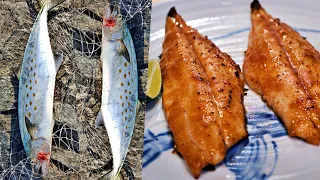 Climate Change Catch & Cook: Spanish Mackerel...in NJ!! Miso Glaze