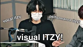 beomgyu once said "vocal itzy performance itzy! visual ITZY!"