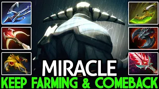 MIRACLE [Sven] Keep Farming and Comeback Hard Game Dota 2