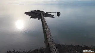 Birnbeck Pier, 4K Cinematic, Weston-super-Mare, DJI Mini 3 .