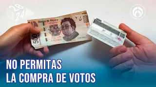 ¿Te quieren comprar tu voto? De esta manera puedes denunciarlo