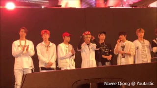 [FANCAM][170117] NCT 127 'FIRE TRUCK' + TALK @ Vlive Year End Party in VietNam.