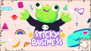 Sticky Business | Cozy Night Gaming ☕🌙| No commentary, just vibes