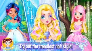 Princess Hair Salon - Girl Games - Makeup Dress Up