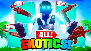 Fortnite But, We Can ONLY Use EXOTIC WEAPONS!