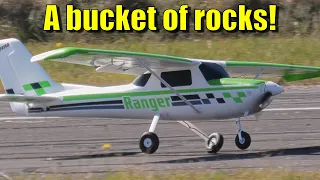 Why is this FMS Ranger RC plane so hard to land?