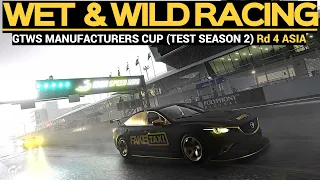 Gran Turismo 7 (PS5) - GTWS Manufacturers Cup Test Season 2 Rd 4 TOP SPLIT ASIA! WET & WILD Racing!!