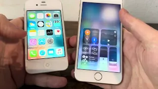 Apple iPhone - iOS 4 vs iOS 9 vs iOS 15 - Retro Vintage Mobile Phone Review