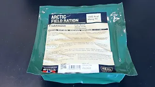 Testing Norwegian Arctic Field Ration (Meal Ready to Eat)