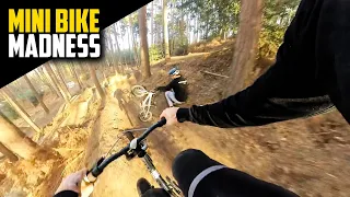 MINIBIKE MADNESS RETURNS TO THE DOWNHILL TRACKS!!