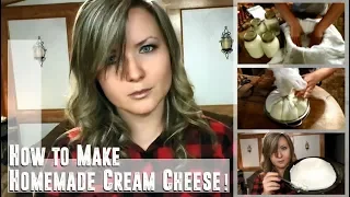 Easy Homemade Cream Cheese!