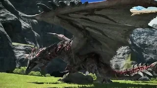 Final Fantasy 14, Monster Hunter World Collaboration Trailer - E3 2018