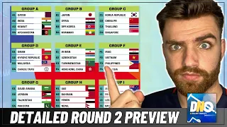 Who will Qualify from Round 2?! | AFC World Cup Qualification Preview