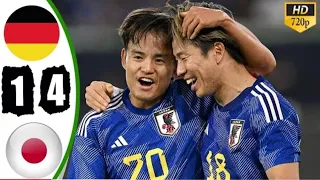 Germany Vs Japan 1-4 Highlights & All Goals 2023 HD