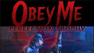 OBEY ME, Perfection Trophy, Get a SS Rank on a Level, Ps4 PrO
